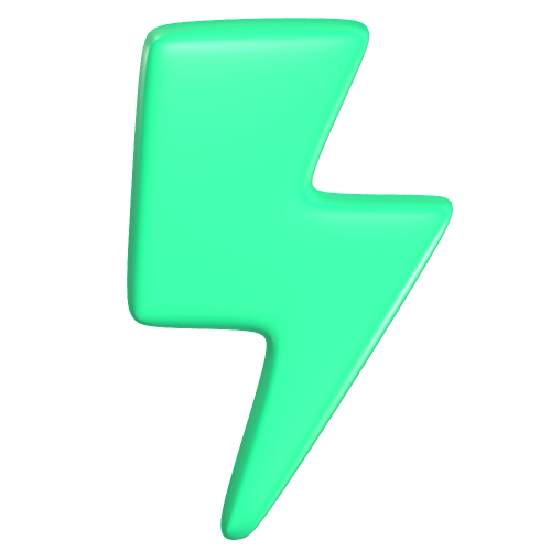 Diseño de Rayo Eléctrico 3D